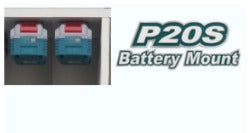 Total Cordless 20v P20s Battery Holder With Screw Hole Mounts Bat-mount