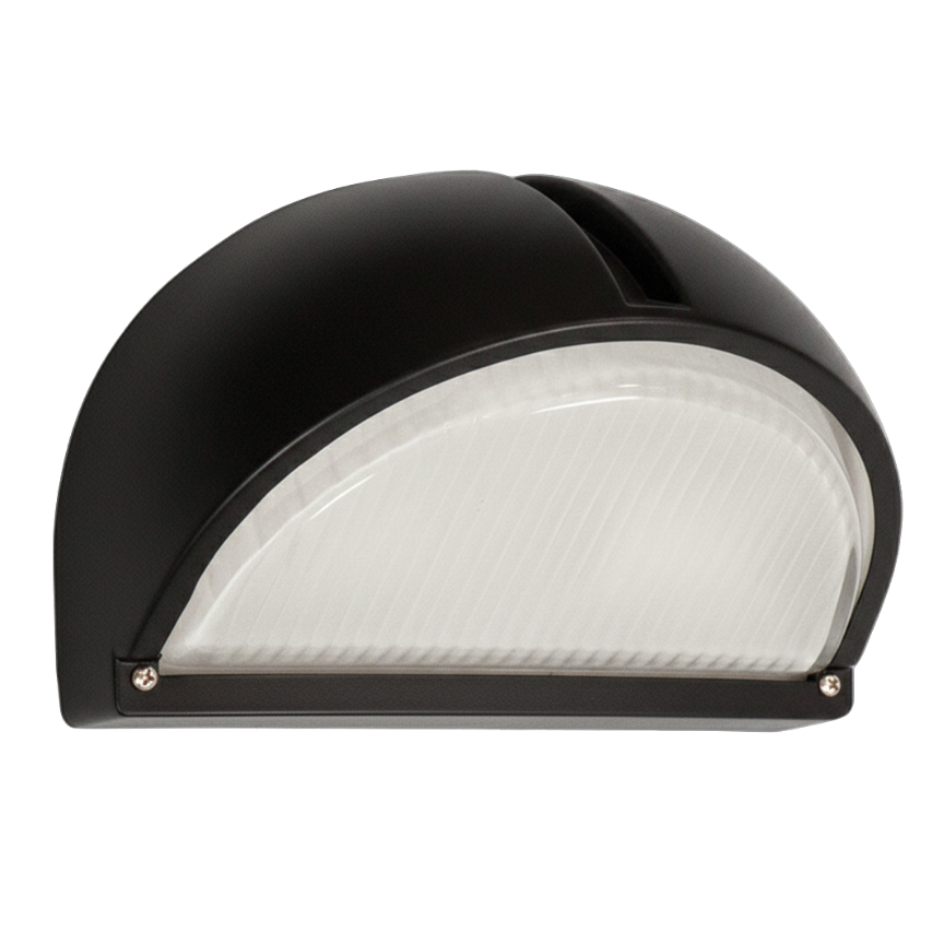 Bright Star Lighting BH013 LW BLACK Lemon Wedge Bulkhead IP54 ES