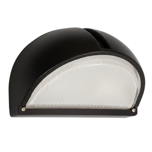 Bright Star Lighting BH013 LW BLACK Lemon Wedge Bulkhead IP54 ES