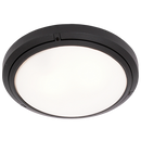 Bright Star BH057/2 BK ROUND BULKHEAD BLACK IP44 2X60W ES