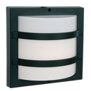 Bright Star BH062 BLACK GRID BULBHEAD DIE CAST POLY COVER IP44 1X60W ES