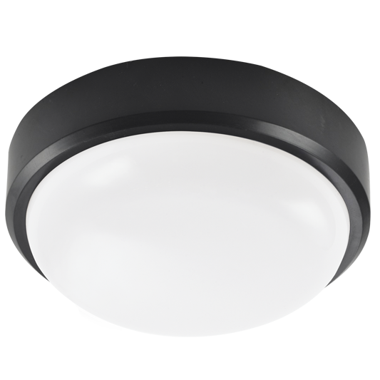 Bright Star BH129 BLACK LED 20W 4000K PVC (IP54) BULKHEAD