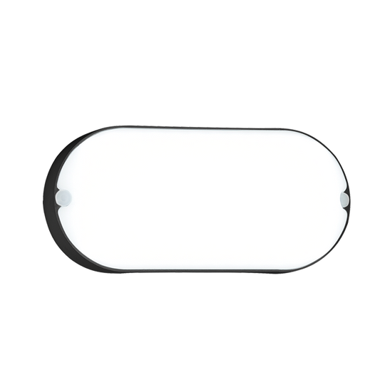 Bright Star BH133 BLACK 9W LED OVAL PVC 4000K (IP54)