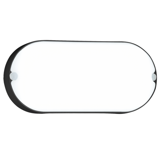 Bright Star BH135 BLACK 18W LED OVAL PVC 4000K (IP54)
