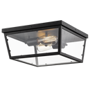 Bright Star BH2081 BLACK METAL CLEAR GLASS IP44 X 60W ES