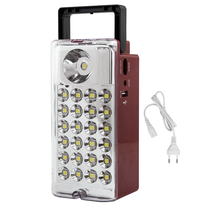 Bright Star BULB LED 936 1 x 1W LED, 24 x 0.5W LED 400/800 LUMEN RECHARGE