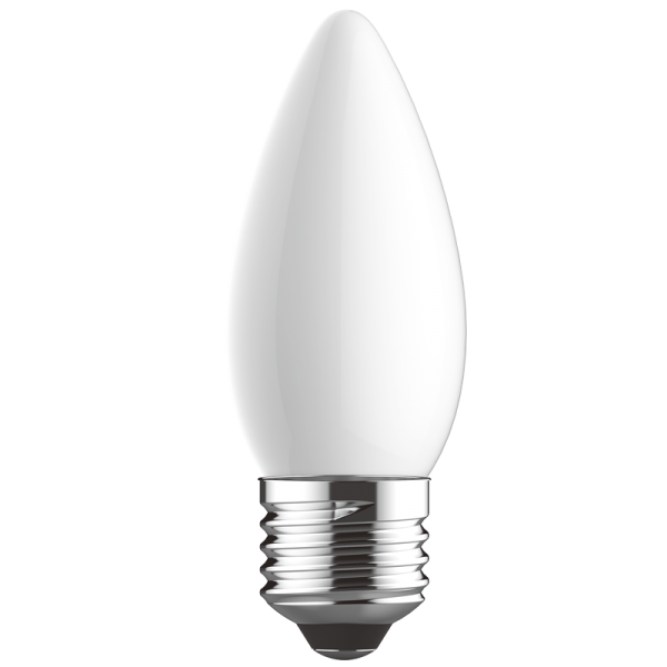 BULB LED 232 Bright Star C35 5W E27 4000K DIMMABLE OPAL