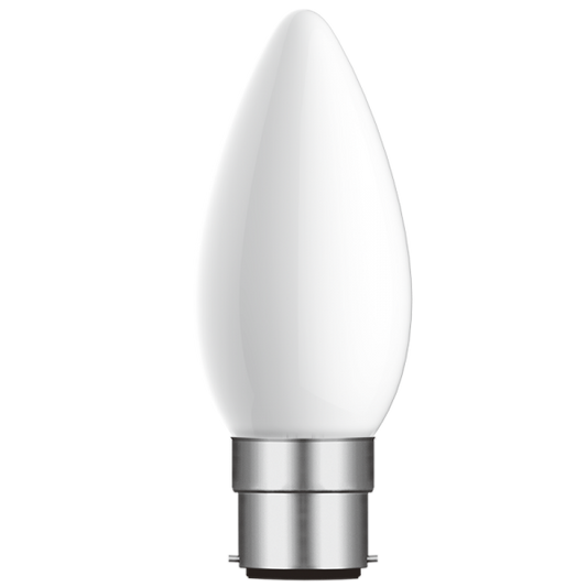 BULB LED 235 Bright Star C35 4W B22 2700K DIMMABLE OPAL