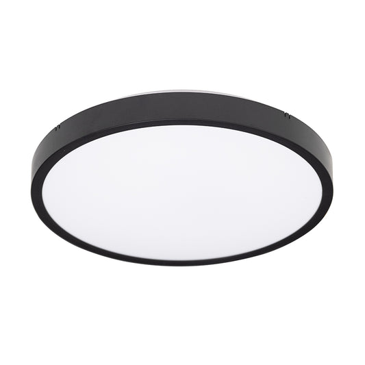 Eurolux Premium 18W Integrated LED 3CCT Ceiling Light (Matte Black, IP44) – C753