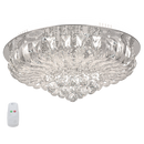 Bright Star CF010/12 CHROME 12x3wLed,glass&crystal fitting,3000k&6000k,remote