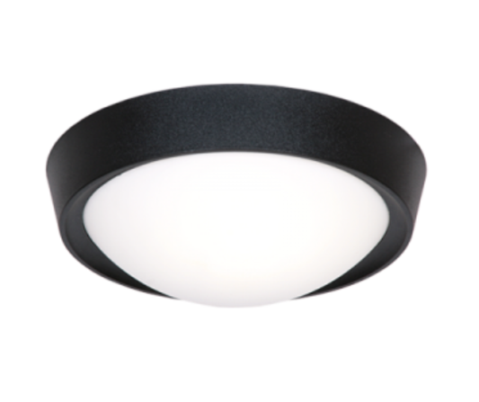 Bright Star Lighting CF099 BK Black Polycarbonate Base with Opal Polycarbonate Cover