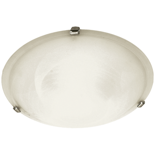 Bright Star CF2008M SILVER 400MM ALABASTER CHR CLIPS 3X60W ES