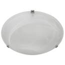 Bright Star CF2008S SILVER 300MM ALABASTER CHR CLIPS 2X60W ES