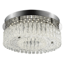 Bright Star CF273 LED POLISHED CHR LED GLASS CLEAR ACRYLIC CRYSTAL 12W