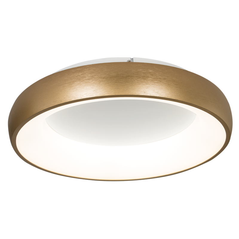 Bright Star CF276 GOLD GOLD CEILING FITTING ACRYLIC+METAL 28W CCT 400MM