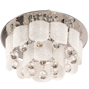 Bright Star CF286/6 CHROME POLISHED CHR WITH GLASS+CRYSTAL 6X40 SES