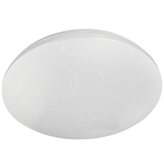 Bright Star CF347 LED OPAL PATTERN PVC IP20 24W LED 6000K 380MM