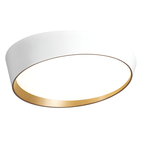 Bright Star CF445 WH/COPPER WH/COPPER+ACRYLIC 24W LED 4000K 2400 LUMEN 400MM