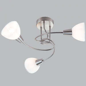 Bright Star CF469/3 WHITE SAT/CHR WHITE CLASS 3 X40W SES 430MMX225MM
