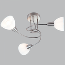 Bright Star CF469/3 WHITE SAT/CHR WHITE CLASS 3 X40W SES 430MMX225MM