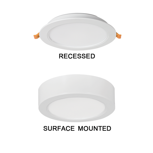 Bright Star CF537 WHITE 2 IN 1 WH 9W LED 4000K 760lm CUT OUT 90MM