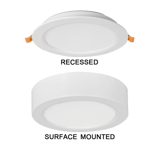 Bright Star CF538 WHITE 2 IN 1 WHITE -18W LED 4000K 1530lm CUT OUT 140MM