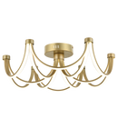 Bright Star CF570/6 GOLD LED ALU +PVC CEILING FITTING GOLD 48W LED 4000K