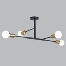 Bright Star CH507/4 BK/AB BK/AB METAL CHANDELIER 4X40W ES