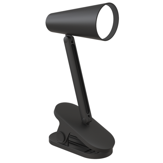 Bright Star CL009 BLACK RECHARGEABLE LED CLIP ON CCT 3.5W