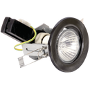 Bright Star DL009 GUN METAL DOWNLIGHT 220V-240V/50W STRAIGHT 55MM CUT OUT GM