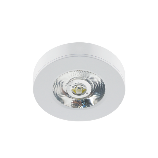 Bright Star DL115 WHITE METAL+PLASTIC 5W LED 4000K 400LMBEAM 45 DEGREE