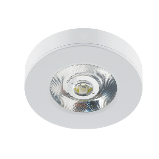 Bright Star DL117 WHITE METAL+PLASTIC 10W LED 4000K 850LM BEAM 45 DEGREE