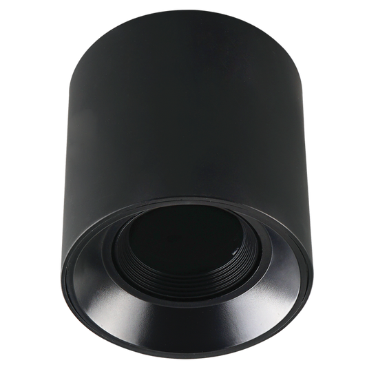Bright Star DL118 BLACK SURFACE MOUNT POLY ANTIGLARE GU10/7W W/O LAMPHOLD