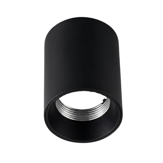 Bright Star DL119 BLACK SURFACE MOUNT POLY STRAIGHT GU10/7W W/O LAMPHOLD