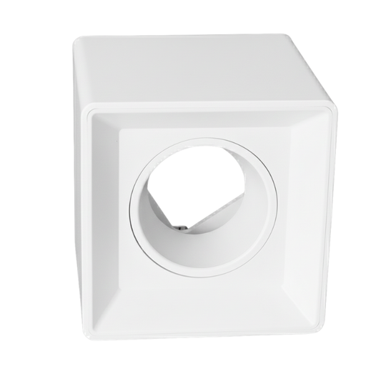 Bright Star DL120 WHITE SURFACE MOUNT POLY ANTIGLARE TILT GU10/7W