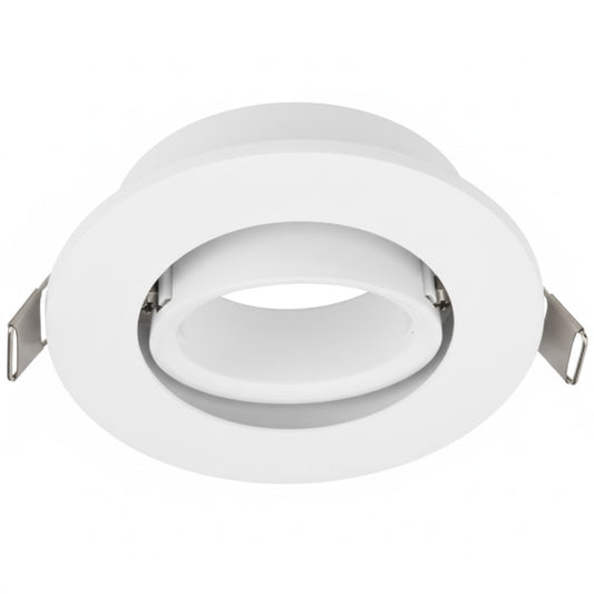 Bright Star DL122 WHITE ROUND RECESSED POLY TILT GU10 7W 75MM CUT OUT