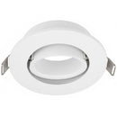 Bright Star DL122 WHITE ROUND RECESSED POLY TILT GU10 7W 75MM CUT OUT