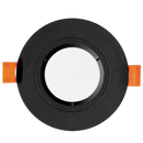 Bright Star DL128 BLACK IP65 WITH LENS POLYCARB GU10 CUT OUT 70MM