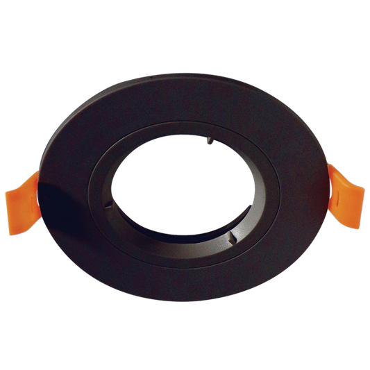 Bright Star DL129 BLACK IP20 POLYCARBONATE GU10 CUT OUT 70MM