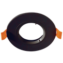 Bright Star DL129 BLACK IP20 POLYCARBONATE GU10 CUT OUT 70MM