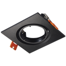 Bright Star DL131 BLACK SQUARE POLYCARBONATE TILT GU10 CUT OUT 70MM