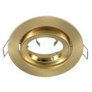 Bright Star DL233 GOLD SATIN 12V/220V -240V/50W TILT BAYONET LOCK CUT OUT R79MM