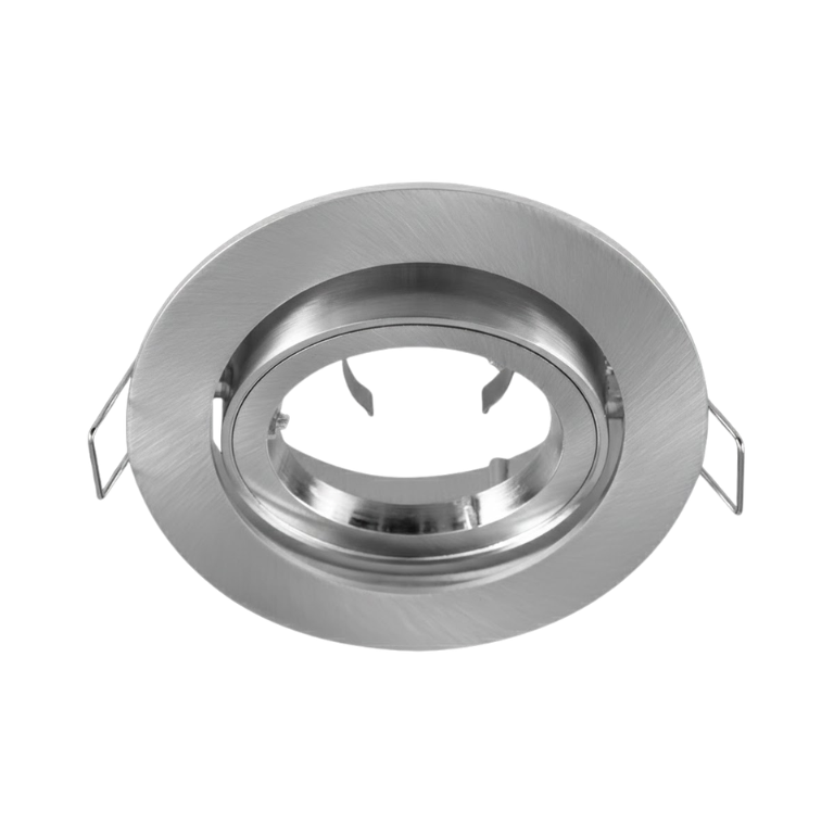 Bright Star DL244 SATIN CHR 12V/220V -240V/50W BAYONET LOCK CUT OUT 68MM