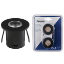 Bright Star DL624 BK WARM 2 PACK 1W LED 3000K BK RD STAR LIGHT