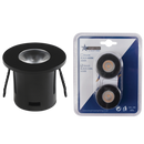 Bright Star DL625 BK COOL 2 PACK 1W LED 4200K BK RD STAR LIGHT