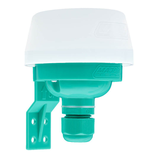 Major Tech 10A Day/Night Light Sensor | Adjustable 5–50 LUX Outdoor Switch