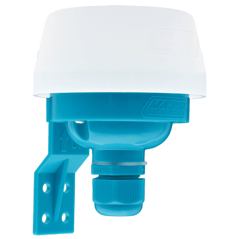 Major Tech 25A Day/Night Light Sensor | Adjustable 5–50 LUX Outdoor Switch