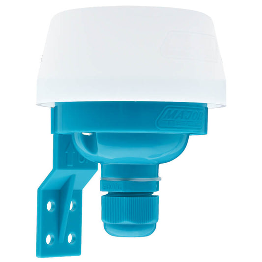 Major Tech 25A Day/Night Light Sensor | Adjustable 5–50 LUX Outdoor Switch