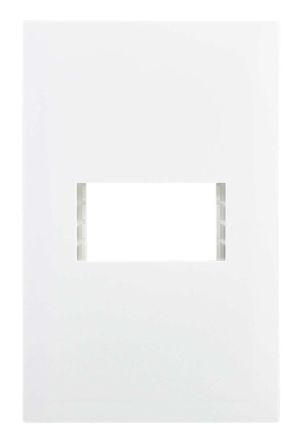 Bright Star WHITE MODULAR WHITE 1 LEVER PLATE 4 X