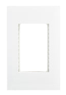 Bright Star WHITE MODULAR WHITE 3 LEVER PLATE 4 X